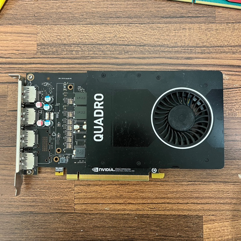 NVIDIA Quadro P2000 5GB 繪圖卡 OEM拆機品 （4*DP）