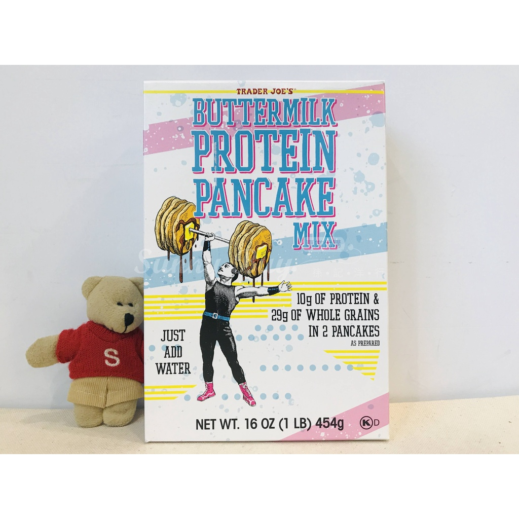 【Sunny Buy寶貝館】◎現貨◎ Trader Joe's 高蛋白牛奶鬆餅粉 454g Pancake Mix