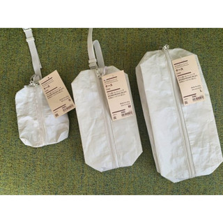 快速發貨 日本 MUJI 無印良品 聚乙烯收納包（L/M/S） 灰白 收納袋 收納包