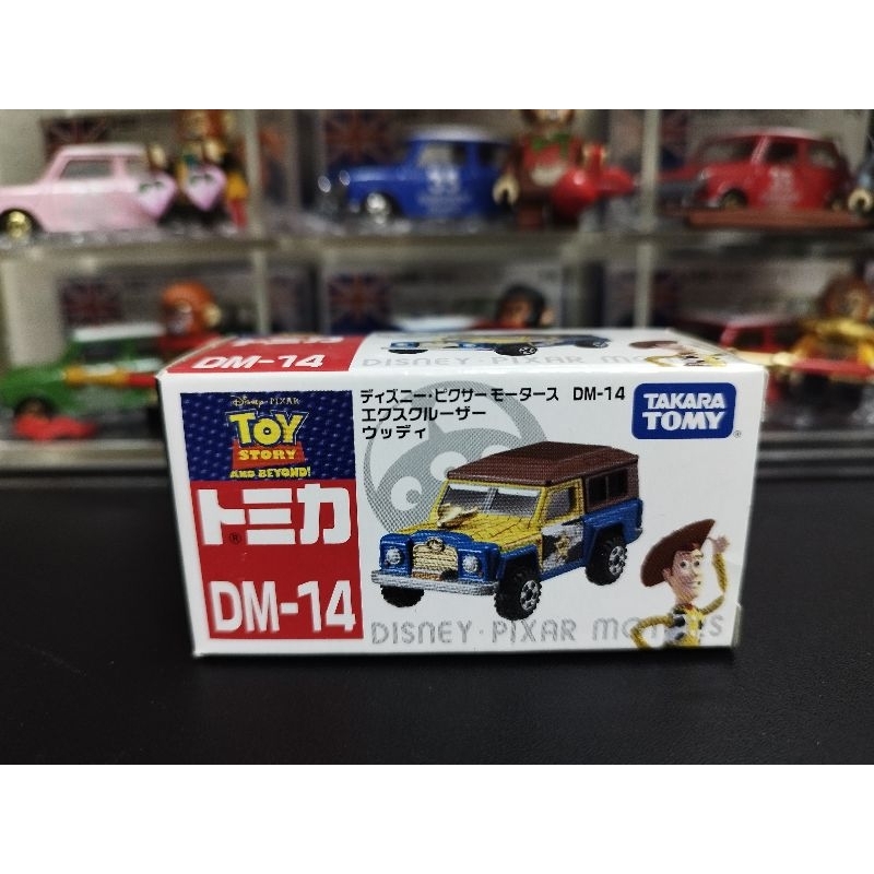 (含膠盒) TOMICA TOMY 日版 DISNEY 迪士尼 DM-14 胡迪 玩具總動員 吉普車 越野車 悍馬車