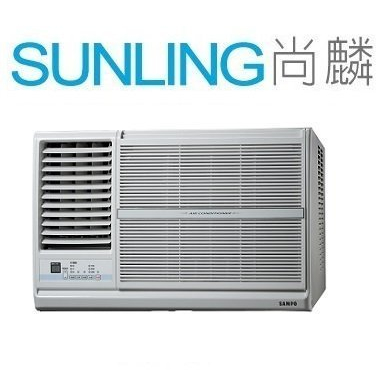 SUNLING尚麟 SAMPO聲寶 單冷 定頻 窗型冷氣 左吹 AW-PC50L 7~8坪 1.8噸