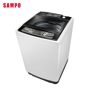 【加碼送不鏽鋼快煮壺】SAMPO聲寶 15KG 經典系列定頻洗衣機-典雅白 ES-H15F(W1) (本島免運費+基本安