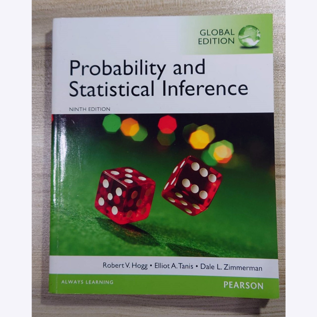 機率導論 原文書 Probability and Statistical Inference  9/E