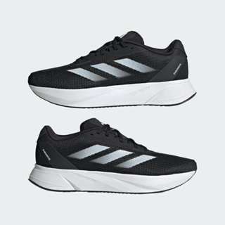 Adidas Duramo SL M 男女 慢跑鞋 休閒 黑白 ID9849【S.E運動】