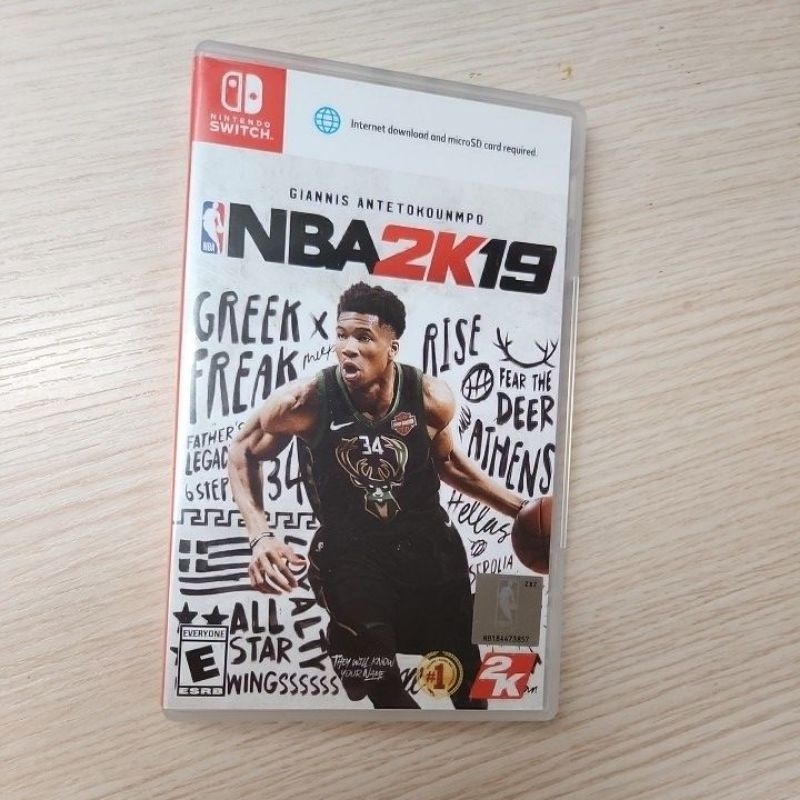 天天免運費@10倍蝦幣回饋 二手現貨 NS Switch NBA 2K19 nba 2k 19 面交350