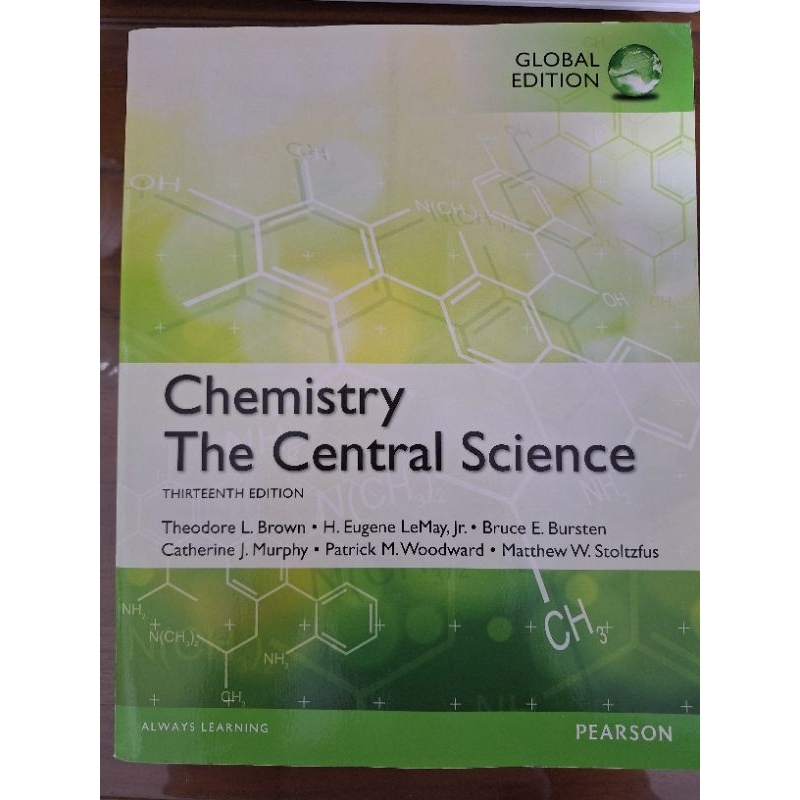 大學普化原文書Chemistry: The Central Science(13th) by Brown