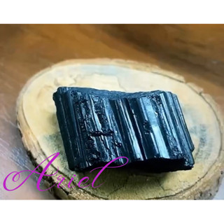 天然黑碧璽原礦小擺件