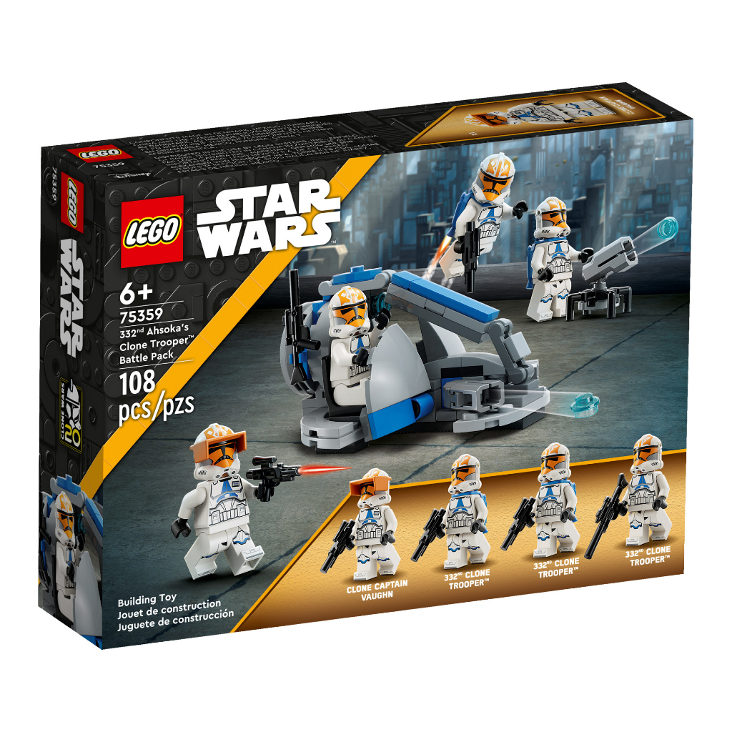LEGO樂高 LT75359 Star Wars 星際大戰系列 332nd Ahsoka"s Clone Tr
