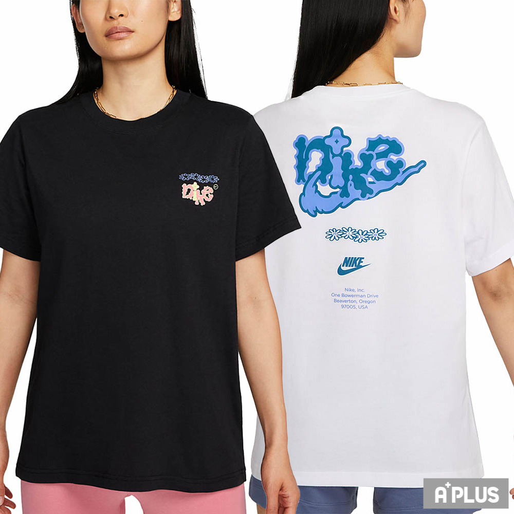 NIKE 女 AS W NSW TEE OC 2 SS BF 短袖上衣 寬鬆 棉質 - FD2550010 / 100