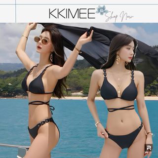 KKimee 性感女神 比基尼【長腿款+圍沙】泳衣 泳裝【SG134】三件式套裝 BIKINI