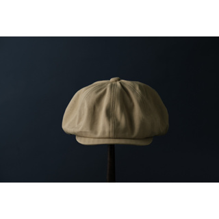復古HBT人字紋報童帽(可調節尺寸)