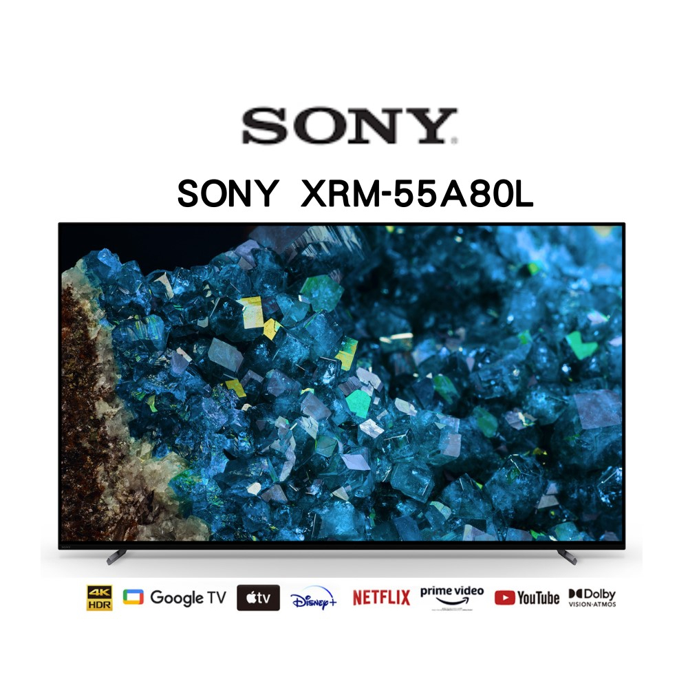 SONY XRM-55A80L 4K HDR OLED 顯示器 日本製 公司貨