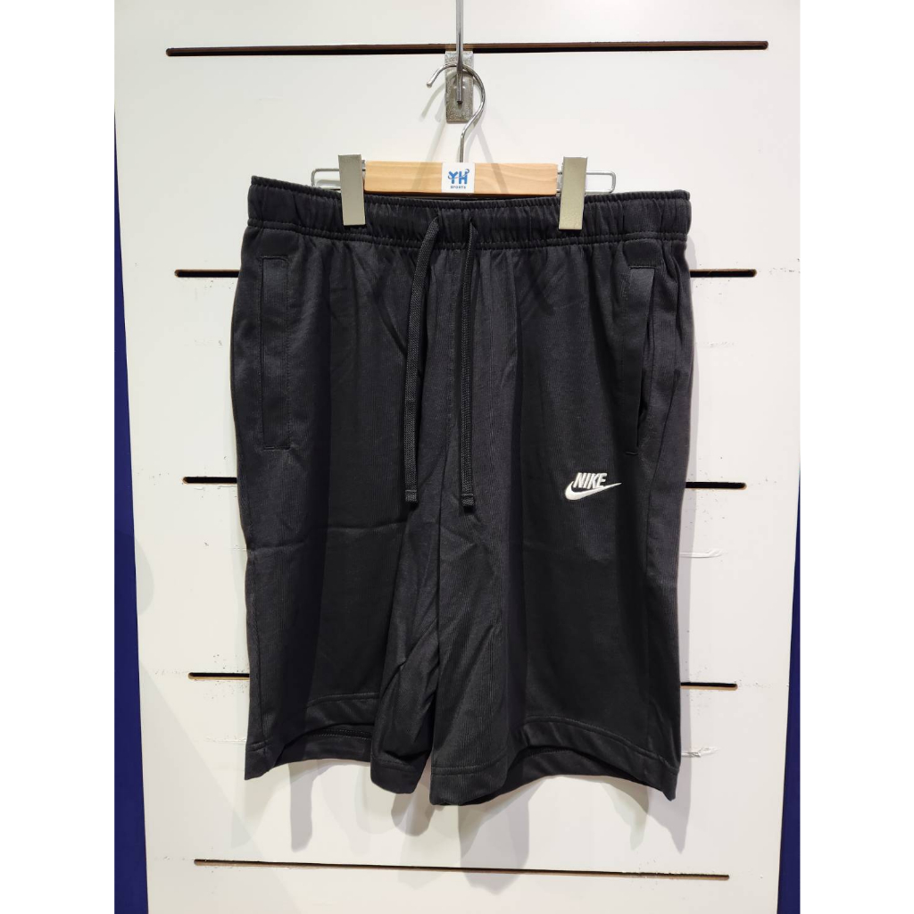Nike 男款 NSW 純棉短褲 抽繩 黑色BV2773-010