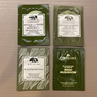 ORIGINS 品木宣言 青春無敵靈芝3重速效修護精萃 1.5ml 青春無敵靈芝光潤精華液 駐顏有樹全效修護精華 試用包