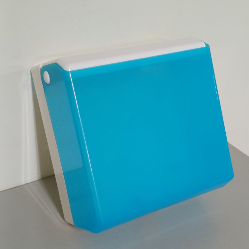 【肆隻熊】擦手紙盒 衛生紙架 壁掛面紙盒 衛浴紙巾收納盒 藍色 透明