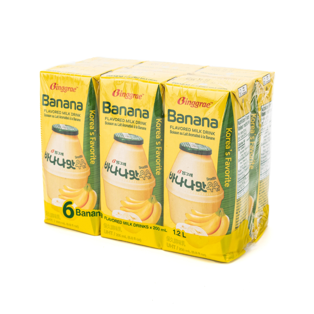 Binggrae香蕉牛奶保久調味乳/ 200ml/ 6入 eslite誠品