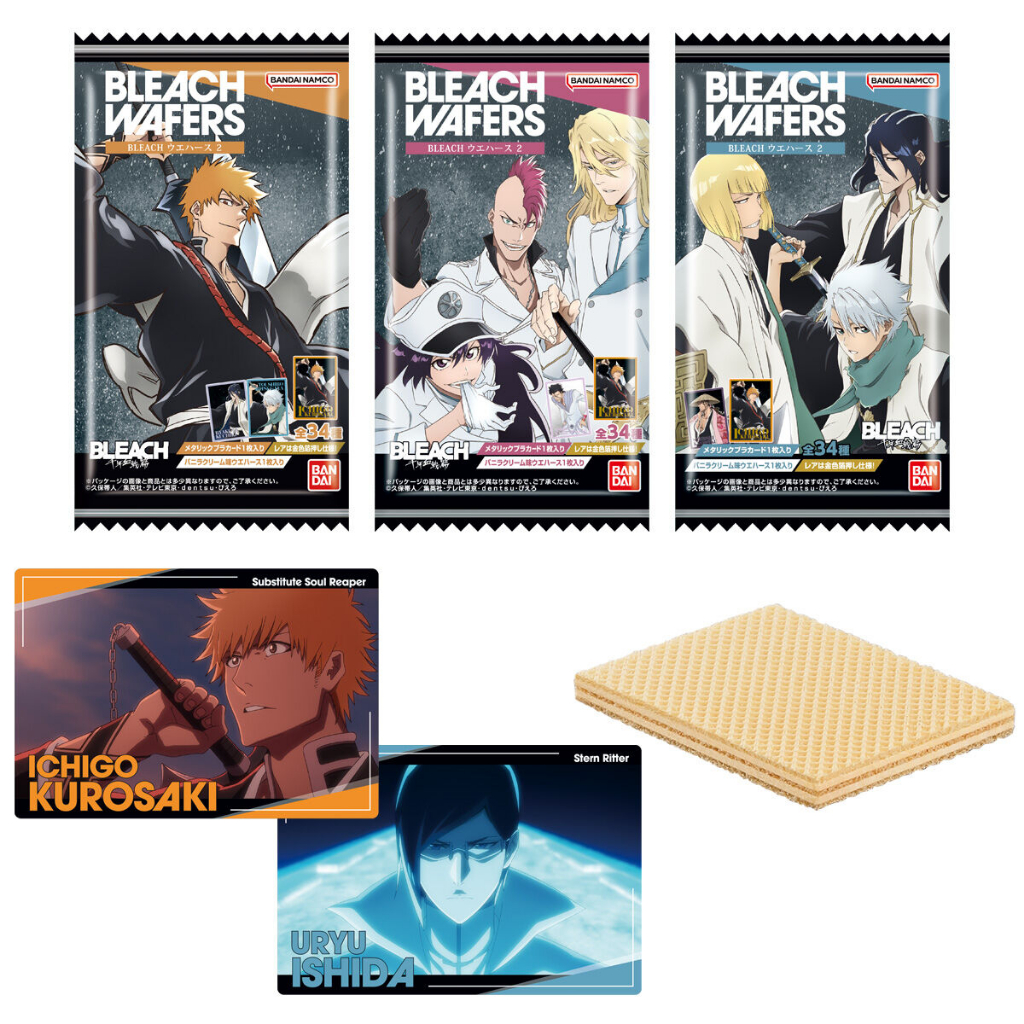 0305更 日版現貨 死神 BLEACH 食玩 卡片 藍染惣右介 朽木白哉 日番谷冬獅郎 浦原喜助 黒崎一護  v2