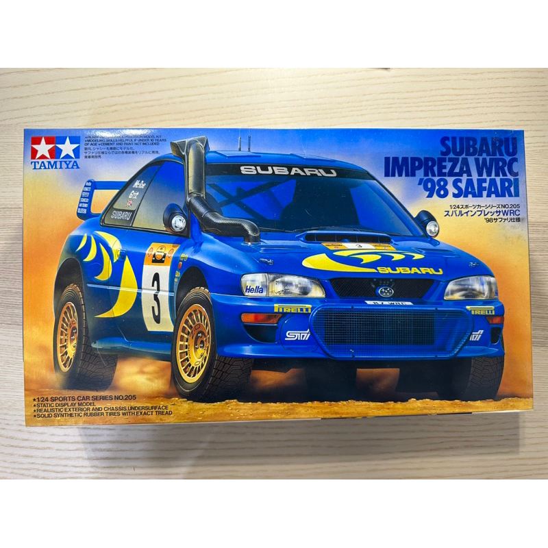 TAMIYA SUBARU IMPREZA WRC 98