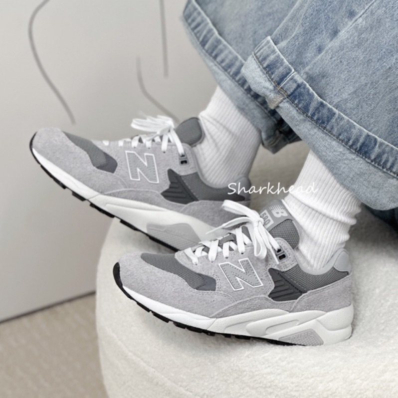 【Sharkhead】現貨 New Balance 580 復古 元祖灰 反光 淺灰 灰 雲灰 灰白 MT580MG2