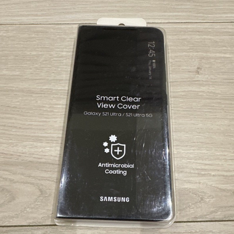 SAMSUNG 三星 原廠Galaxy S21 ultra 全透視感應皮套(公司貨)