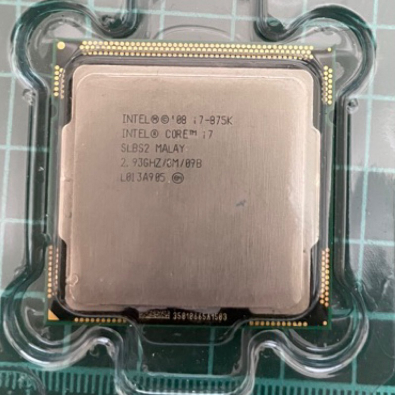 INTEL i7-875K Intel酷睿i7 875k 1156腳位 CPU