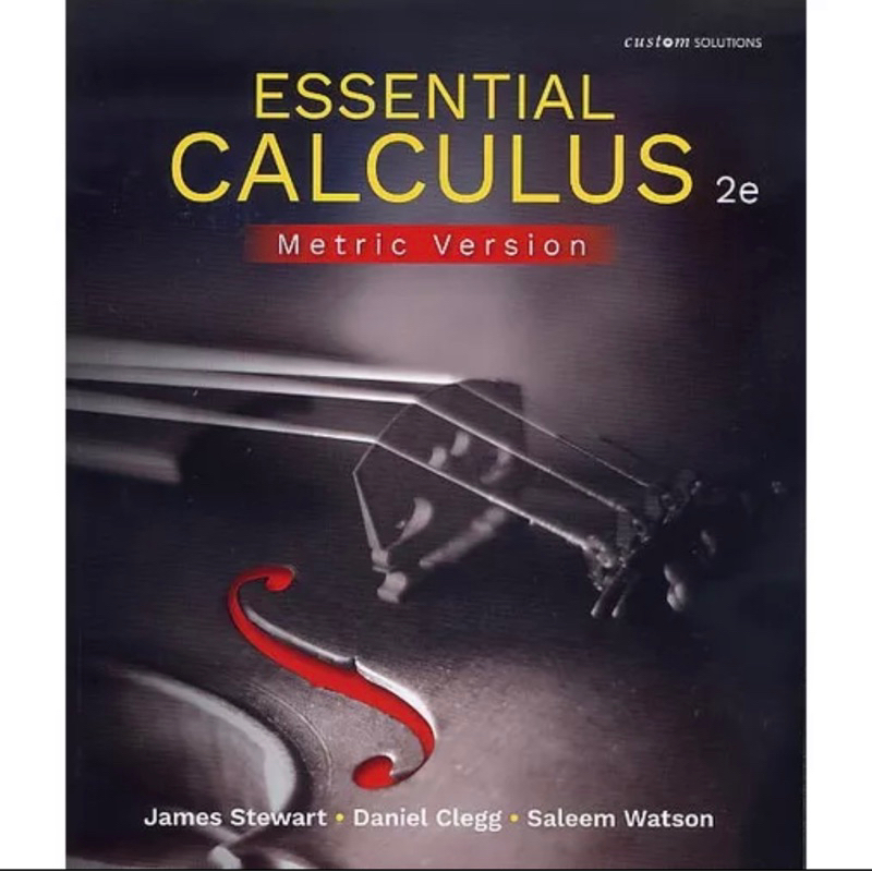 ［二手］Essential Calculus 2e 微積分原文書