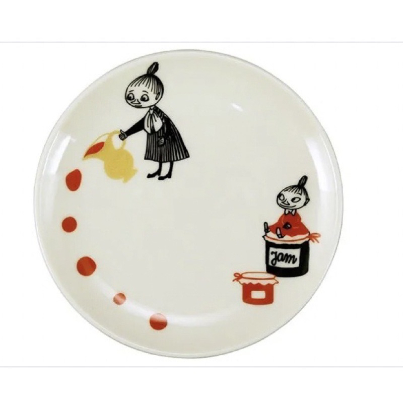 現貨！東京直送✈️ MOOMIN 嚕嚕米 小美 小不點 盤子 瓷盤 北歐風 點心盤 飾品盤 餐具 可愛 小禮物 日本雜貨