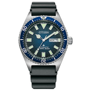 CITIZEN星辰 PROMASTER系列 潛水機械腕錶 NY0129-07L 藍