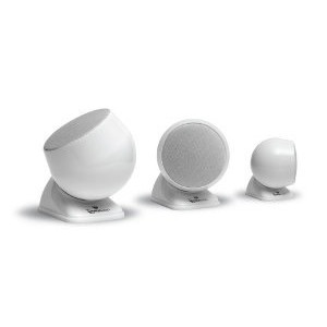 【昌明視聽】TRUAUDIO SAT3 美國專業品牌 適用:商用場所 百貨賣場壁掛喇叭 環繞喇叭 球型喇叭 黑/白兩色