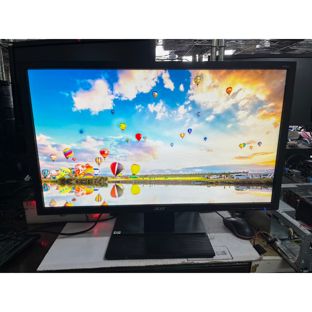 ACER 宏碁 V246HL 24吋 液晶寬螢幕/電腦螢幕/液晶顯示器 二手螢幕