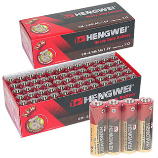 HENGWEI│環保碳鋅電池│ 3號電池│ 4號電池 │一盒(60顆入)