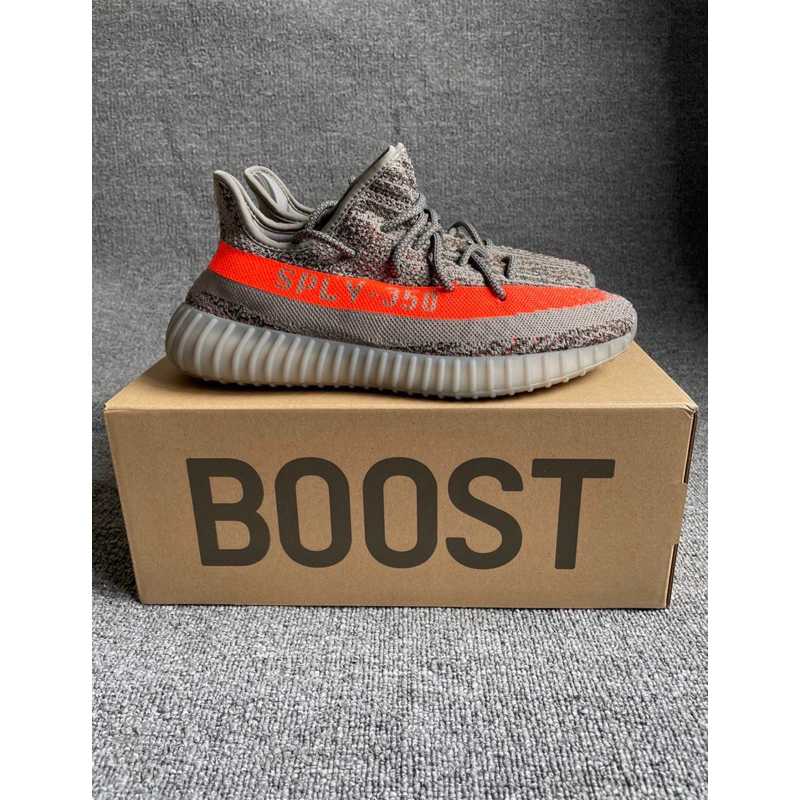 (免運)全新正品Yeezy Boost 350 V2 Beluga Reflective 灰橘 滿天星 GW1229