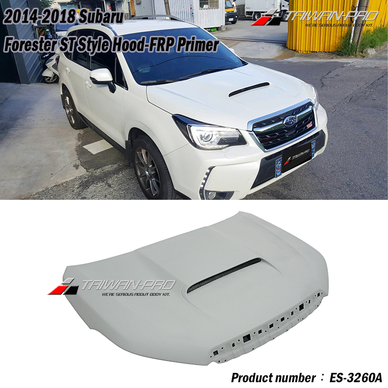 4代 森林人 Forester ST款 引擎蓋 2014-2018 Subaru 四代 開孔引擎蓋 STi  HOOD