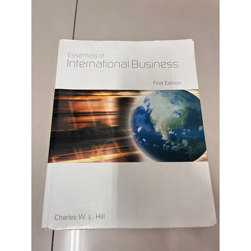 「二手書」國際企業管理原文書 International Business first edition 1st 第一版