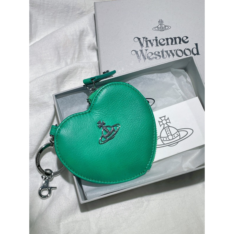 💚絕對正版 Vivienne Westwood 愛心零錢包 鑰匙包