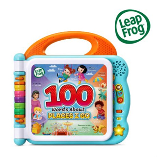 LeapFrog美國跳跳蛙 100單字地點互動認知圖鑑 有聲玩具 有聲書 《愛寶貝》