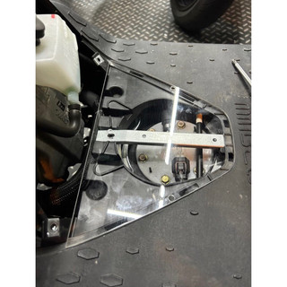 SYM 三陽 MMBCU 腳踏壓克力 飾板 曼巴 機車壓克力 透明