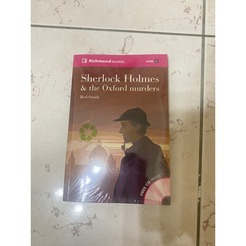 全新sherlock holmes&amp;the oxford muders英文小說 文藻外語大學指定用書