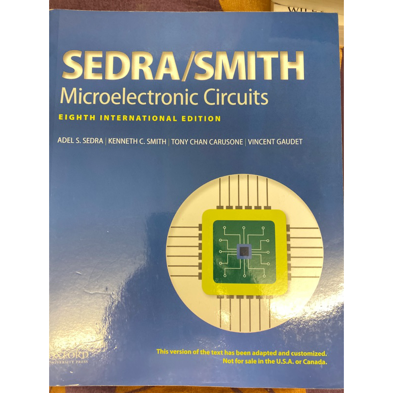 SEDRA/SMITH Microelectronic Circuits 8/e