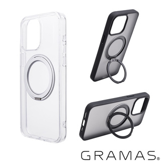 【日本gramas】iphone 15 pro max mag-o 360支架防摔手機殼