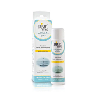 【德國pjur 碧宜潤】敏弱植萃保濕水性潤滑液100ml ｜ med NATURAL glide