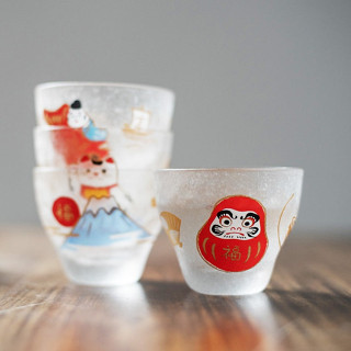 🎁現貨 多款 日本製 ADERIA 石塚硝子 mono福盃 生肖杯 清酒杯 茶杯 緣起杯 季節杯 玻璃杯90ml