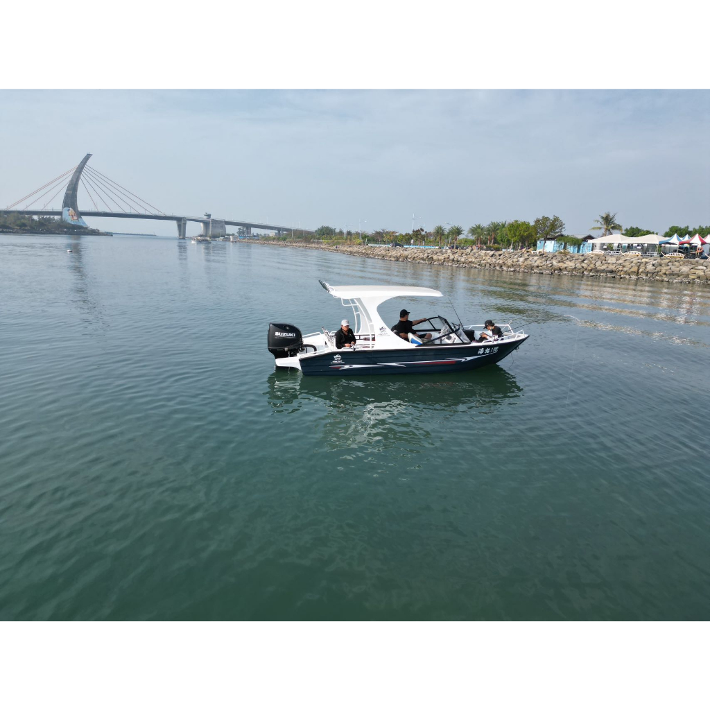 海拓鋁船 HDY630 6.3M鋁合金遊艇 鋁合金釣魚艇