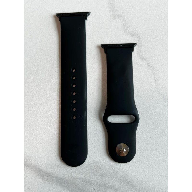 （二手近全新）黑色悠遊卡錶帶 41mm Apple Watch錶帶apple watch 錶帶 防水錶帶 S8