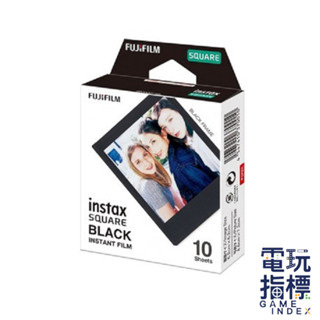 【電玩指標】十倍蝦幣 富士 FUJIFILM 拍立得底片 SQUARE 底片 黑色邊框 BLACK 拍立得膠片 即可拍