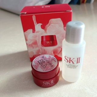 【全新買就送小禮】SK-II sk2 青春露10ml+致臻肌活能量活膚霜2.5g 隨身瓶 試用組 旅行組 便宜賣