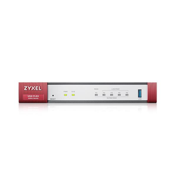 (聊聊享優惠) ZyXEL USG FLEX 100 non-SFP智能防火牆 (USGFLEX100-US0111F)