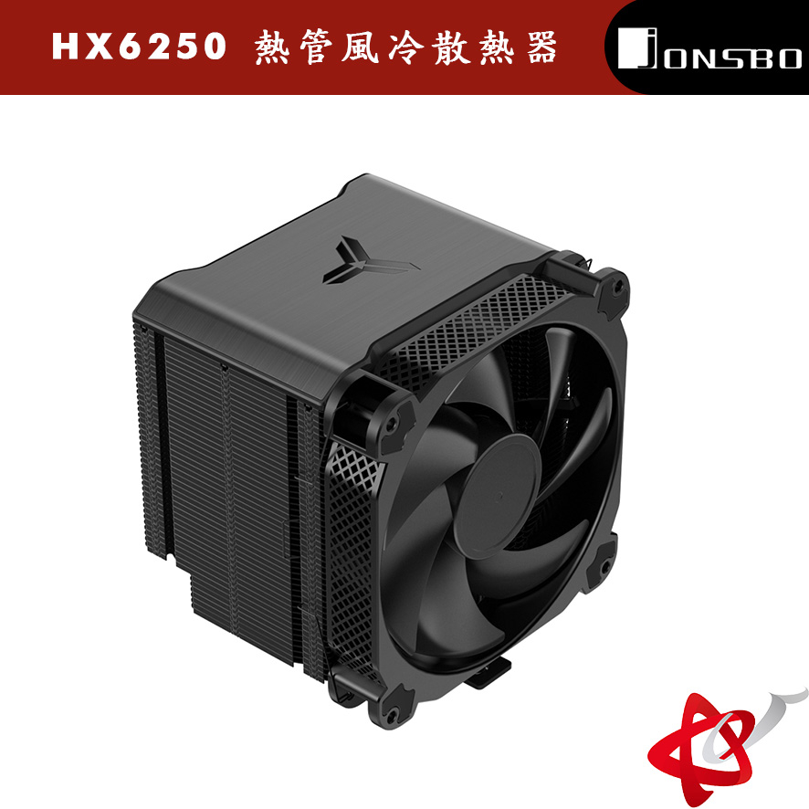 JONSBO喬斯柏 HX6250 熱管風冷散熱器 14CM 石墨烯塔式冷卻器 CPU