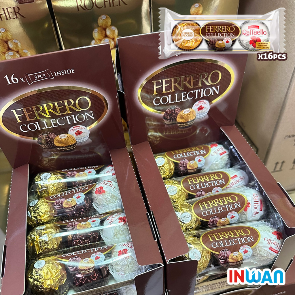 【 印灣 INWAN 】金莎巧克力 FERRERO ROCHER COLLECTION COKLAT FERERO義大利