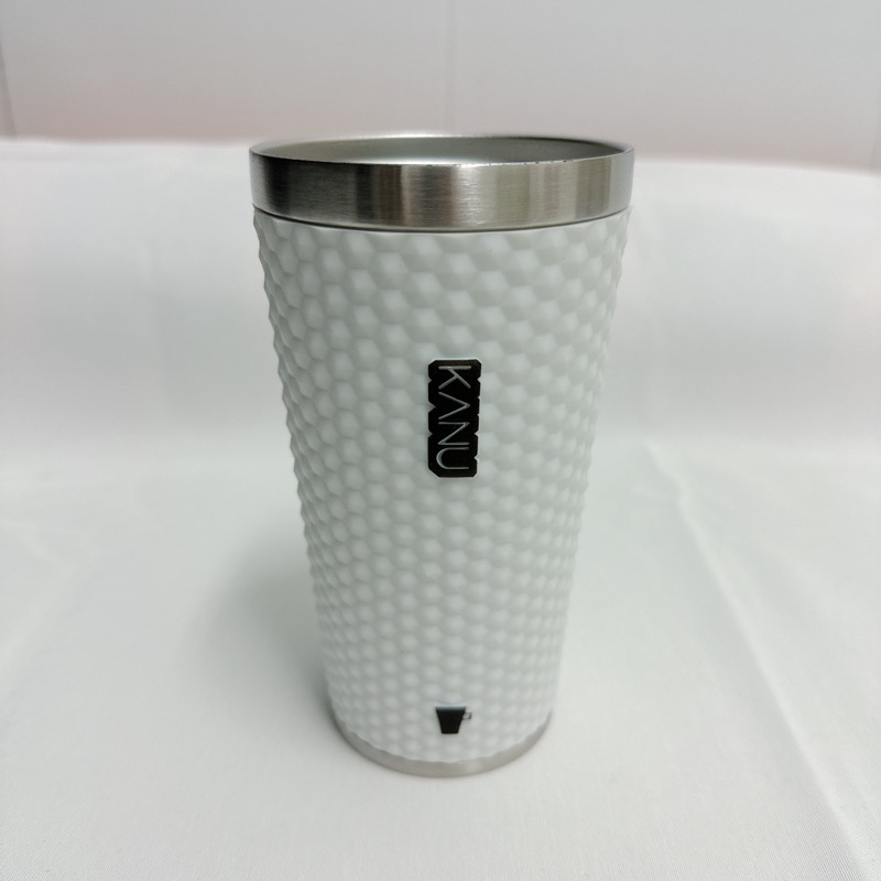 全新 韓國 KANU 咖啡品牌 矽膠不鏽鋼保溫杯 490ml
